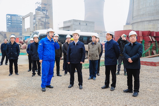 河南省工信廳黨組書(shū)記、廳長(cháng)李建濤一行到萬(wàn)基控股調研