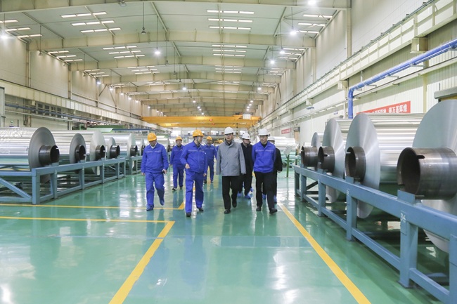 工控集團黨委書(shū)記、董事長(cháng)符同欣到萬(wàn)基控股集團調研