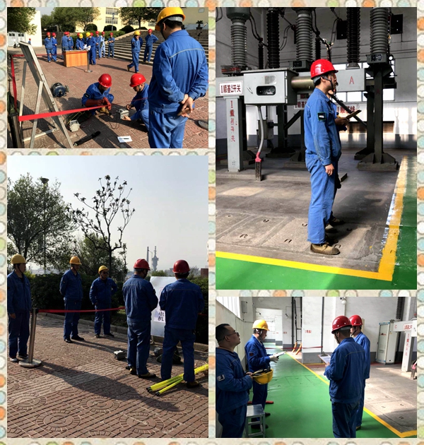 公司工會(huì )在一鋁舉行的電氣運行工技術(shù)比武掠影