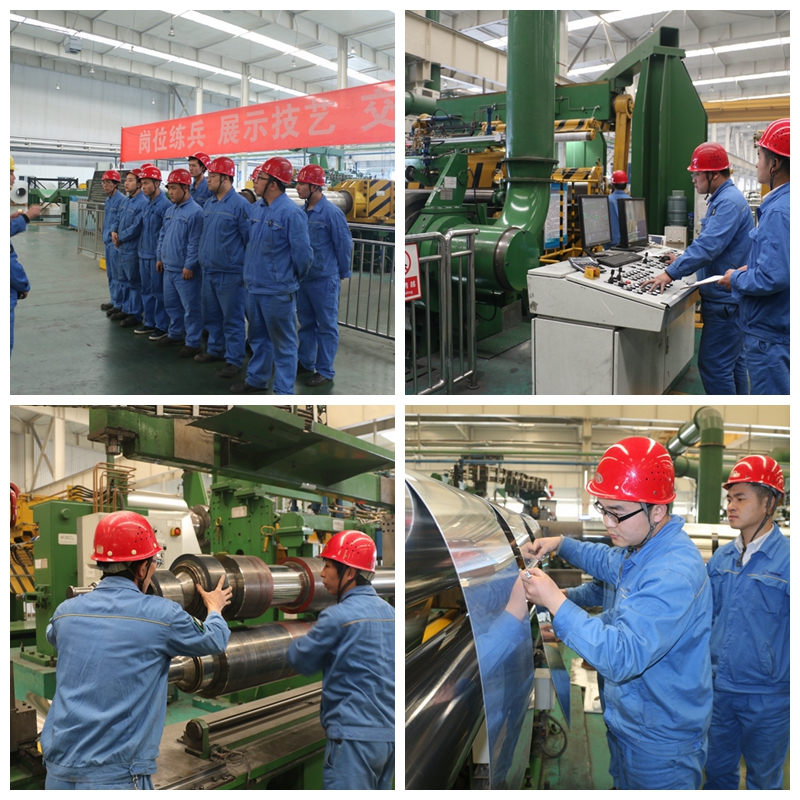 洛陽(yáng)萬(wàn)基鋁加工縱切工技術(shù)比武現場(chǎng)