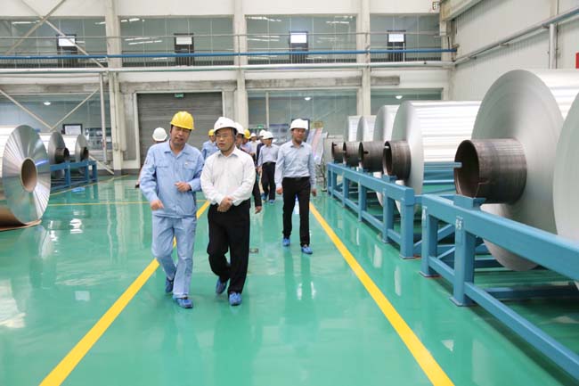 洛陽(yáng)市委常委、常務(wù)副市長(cháng)吳孟鐸到萬(wàn)基控股集團調研