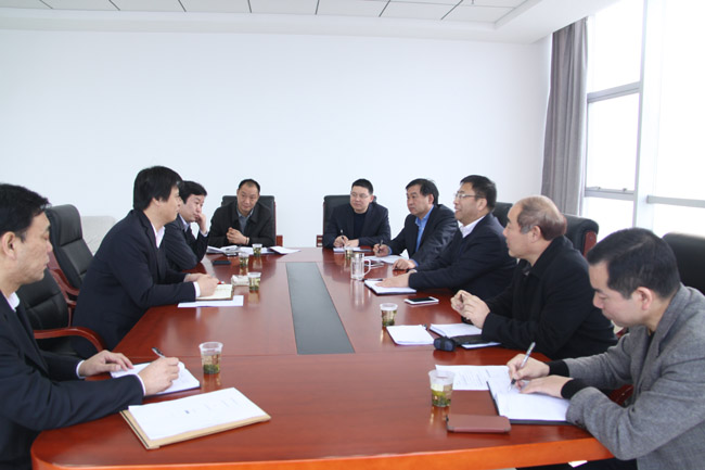 義煤集團馬正蘭董事長(cháng)等到公司討論2×60萬(wàn)千瓦機組合作事項